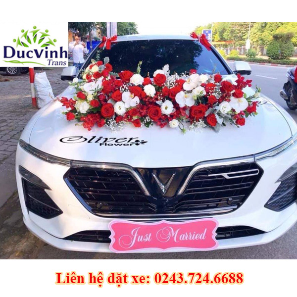 Thuê xe cưới Vinfast LuxA màu trắng