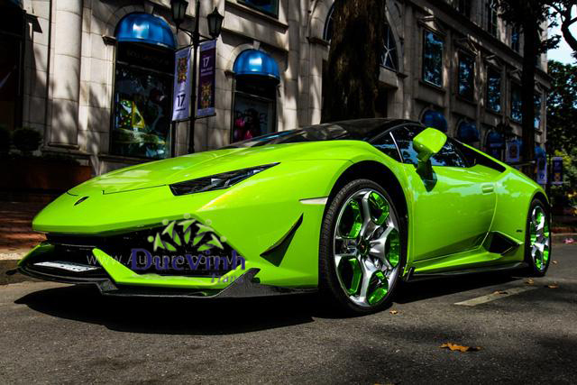 Lamborghini Huracan xanh đã có mặt tại Đức Vinh Tr